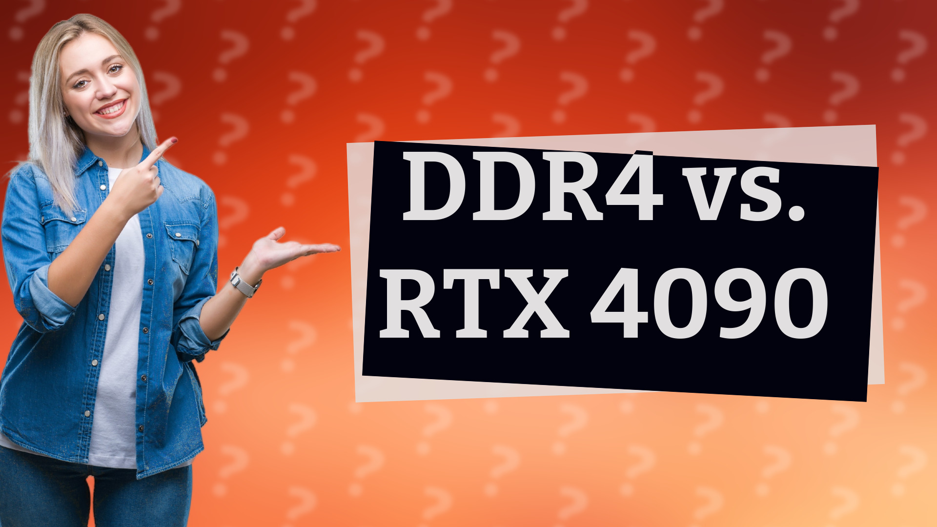 DDR4 vs. RTX 4090