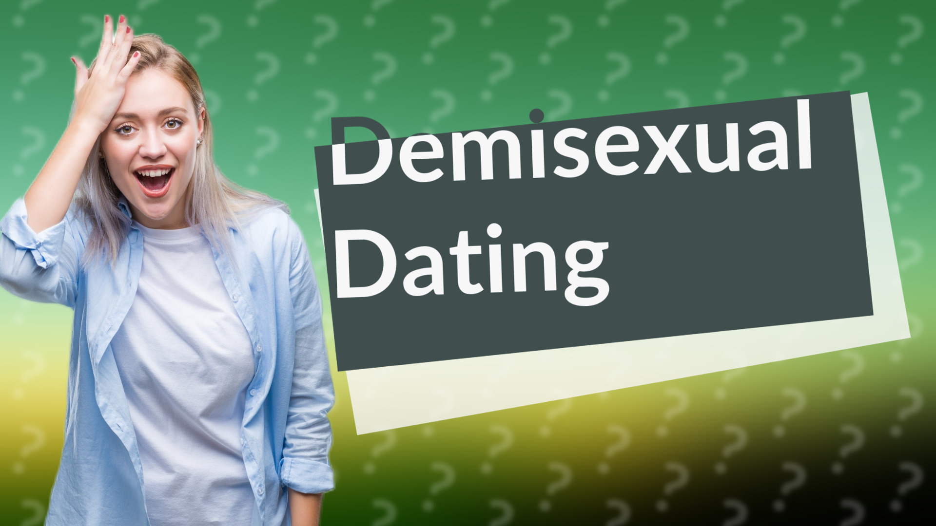Demisexual Dating