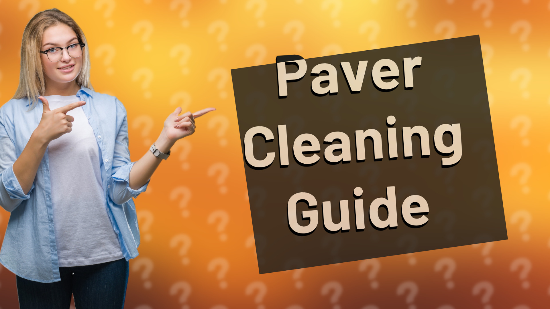 Paver Cleaning Guide
