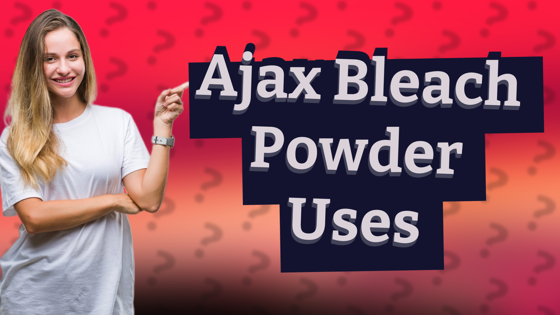 Ajax Bleach Powder Uses