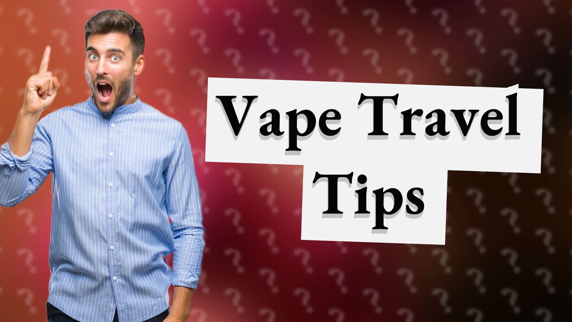 Vape Travel Tips