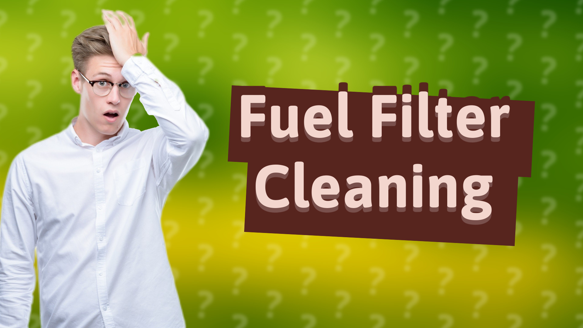 Fuel Filter Cleaning