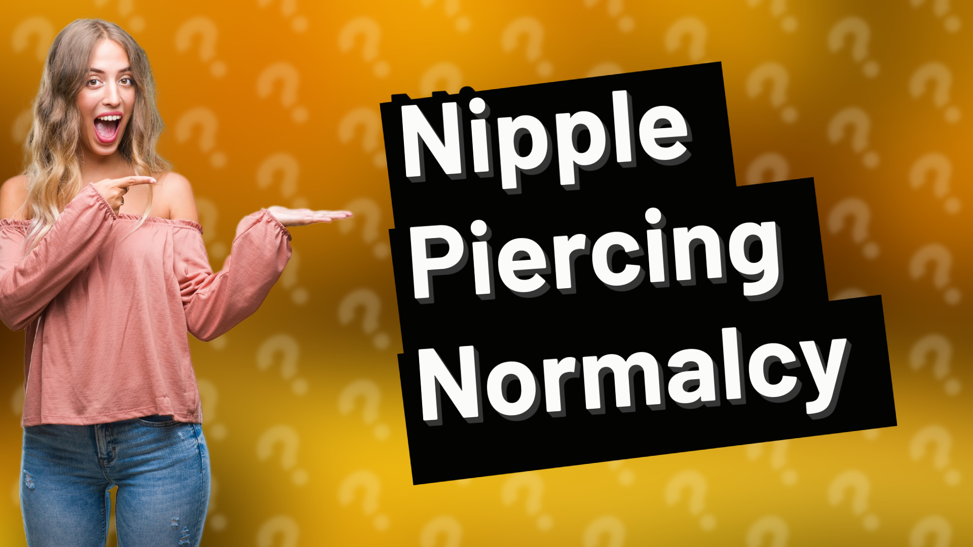 Nipple Piercing Normalcy