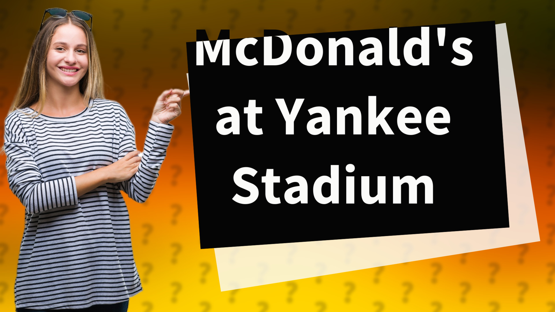 McDonald's at Yankee Stadium
