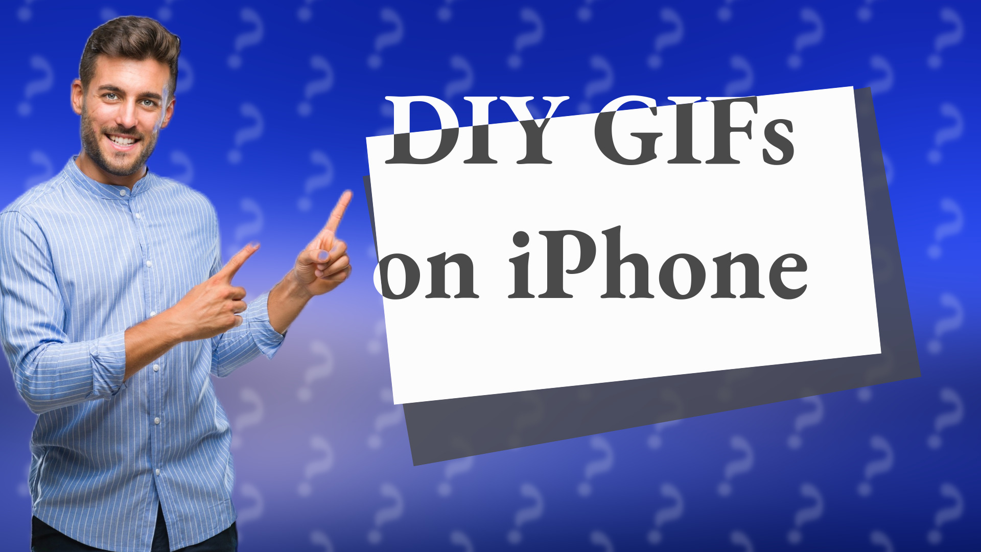 DIY GIFs on iPhone