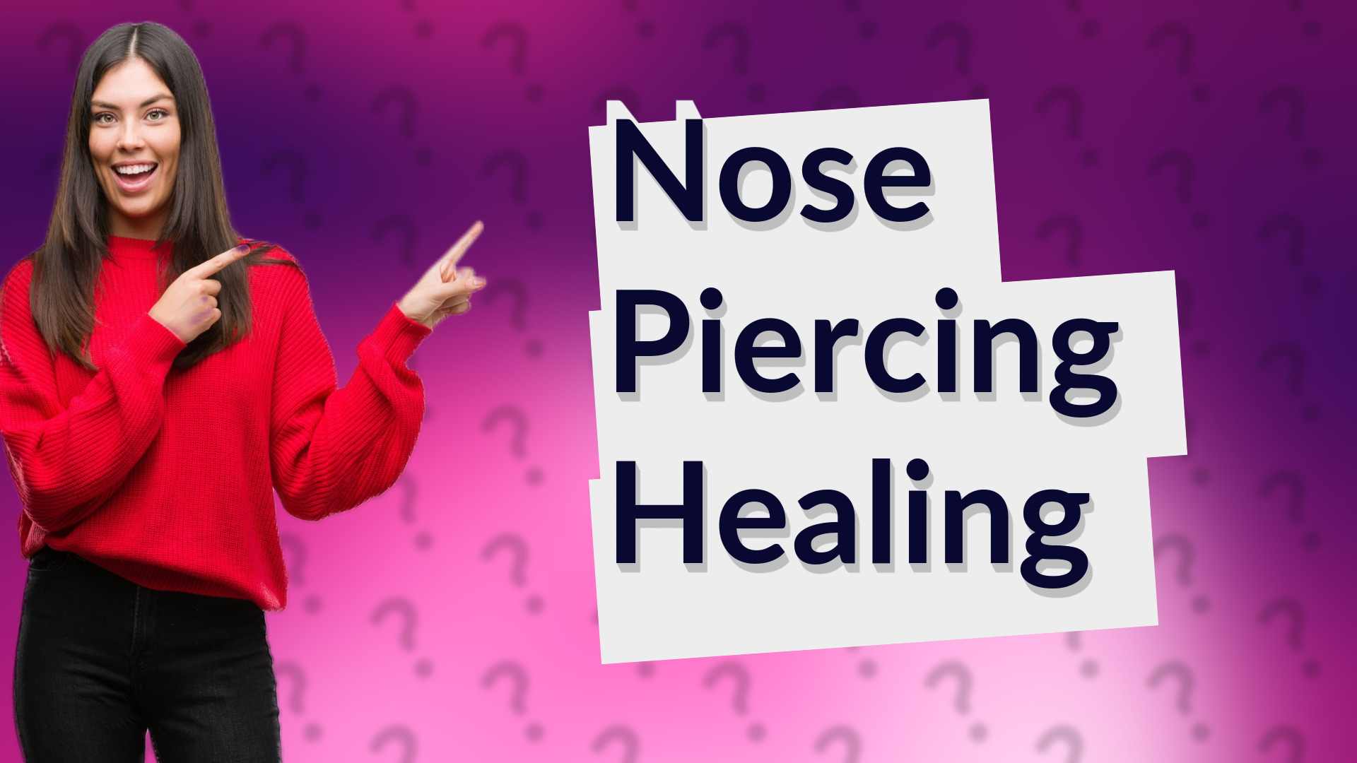 Nose Piercing Healing