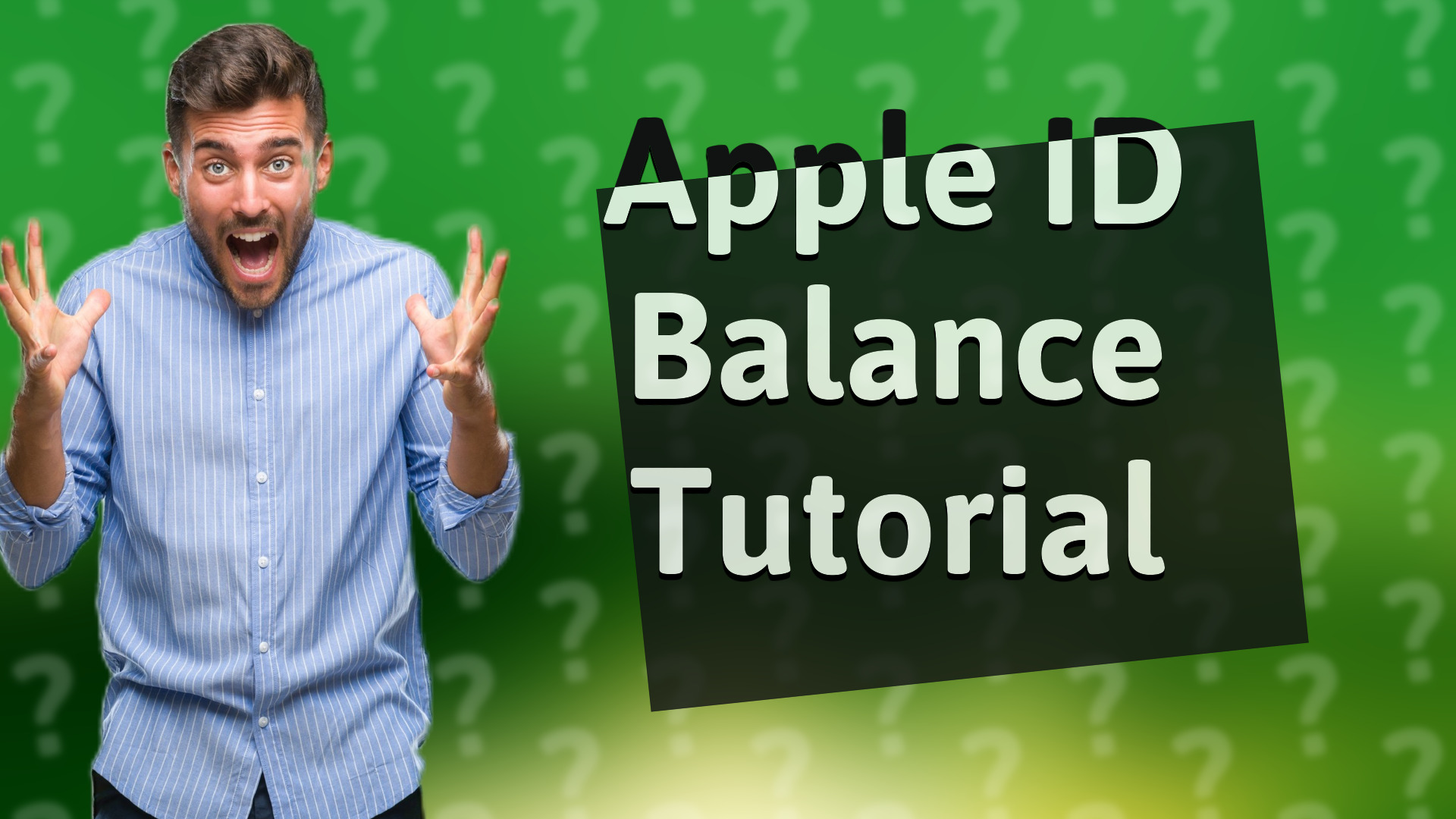 Apple ID Balance Tutorial