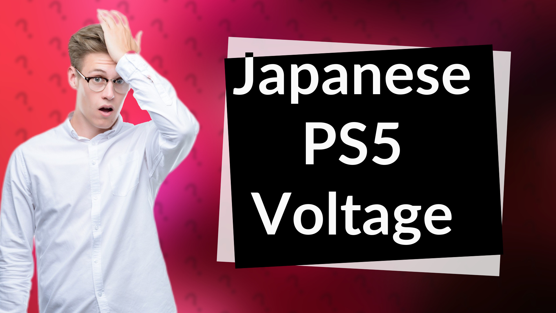 Japanese PS5 Voltage