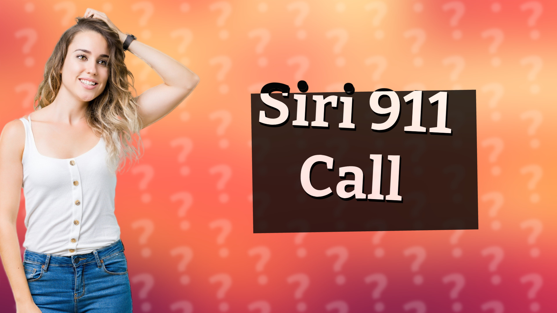 Siri 911 Call
