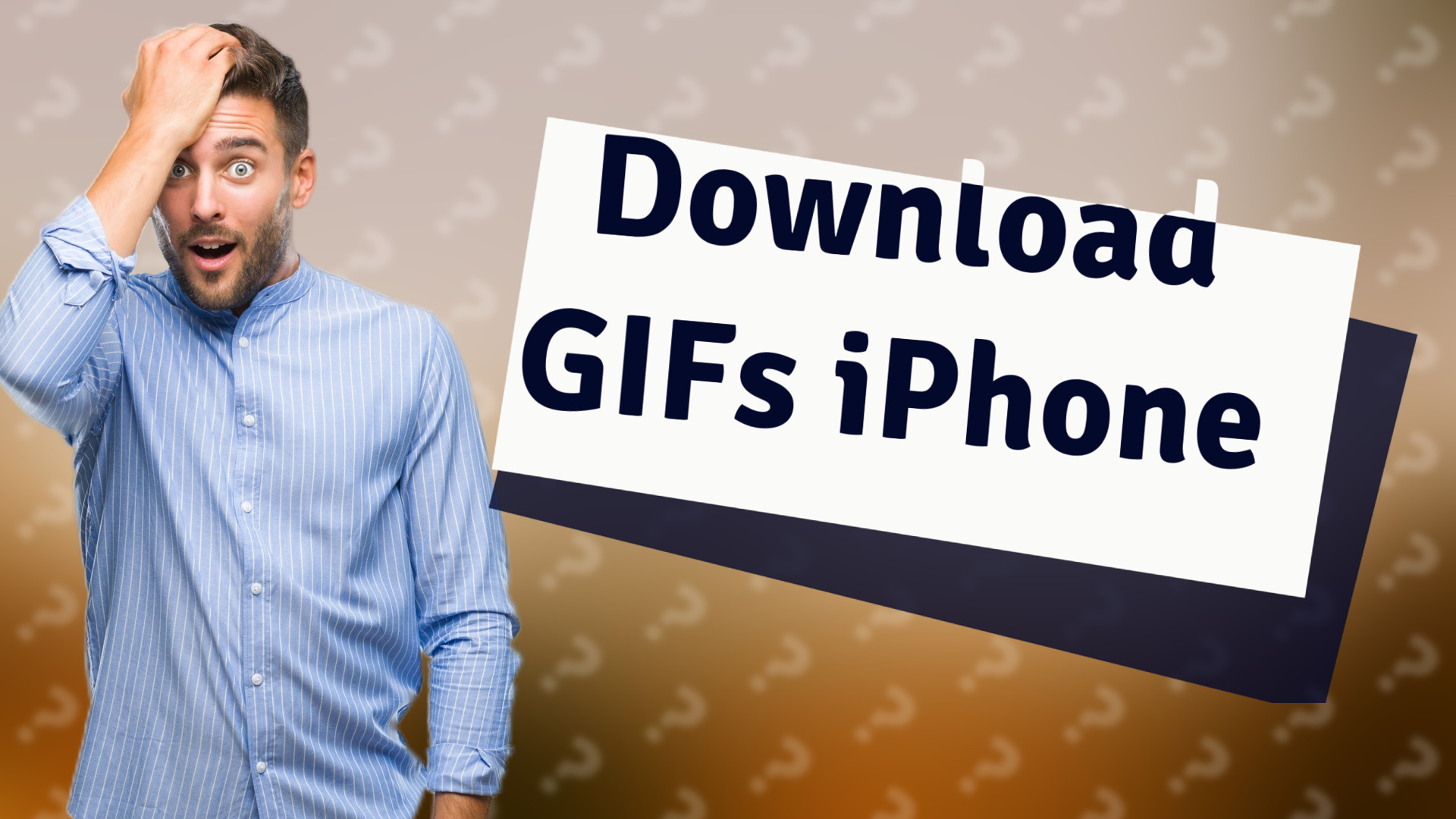 Download GIFs iPhone