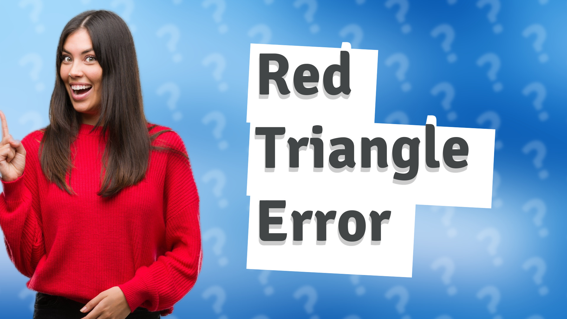 Red Triangle Error