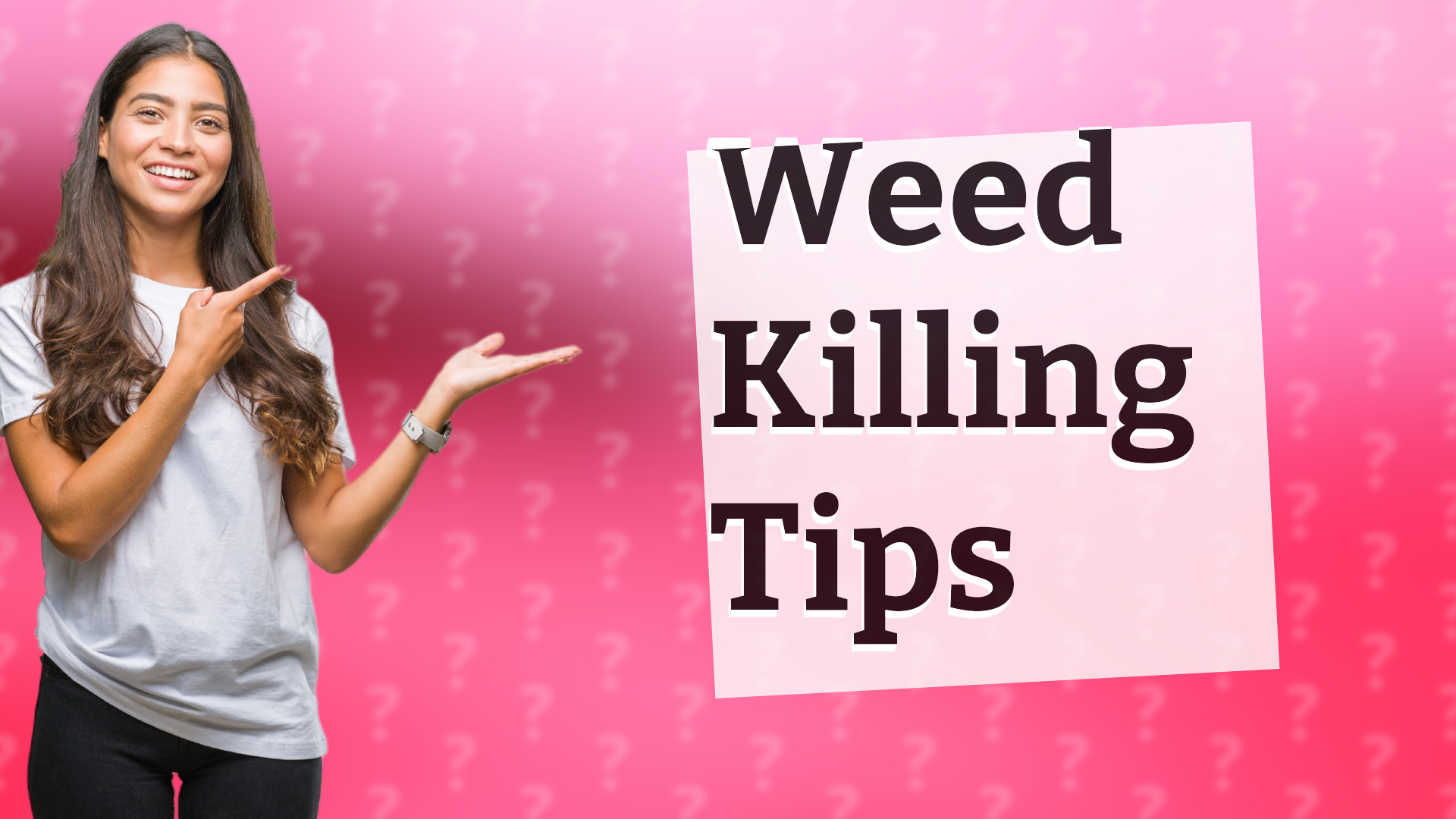 Weed Killing Tips