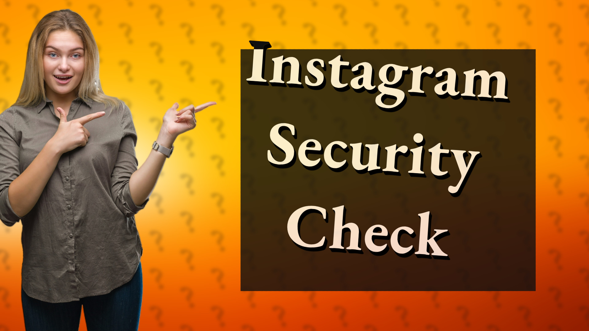 Instagram Security Check