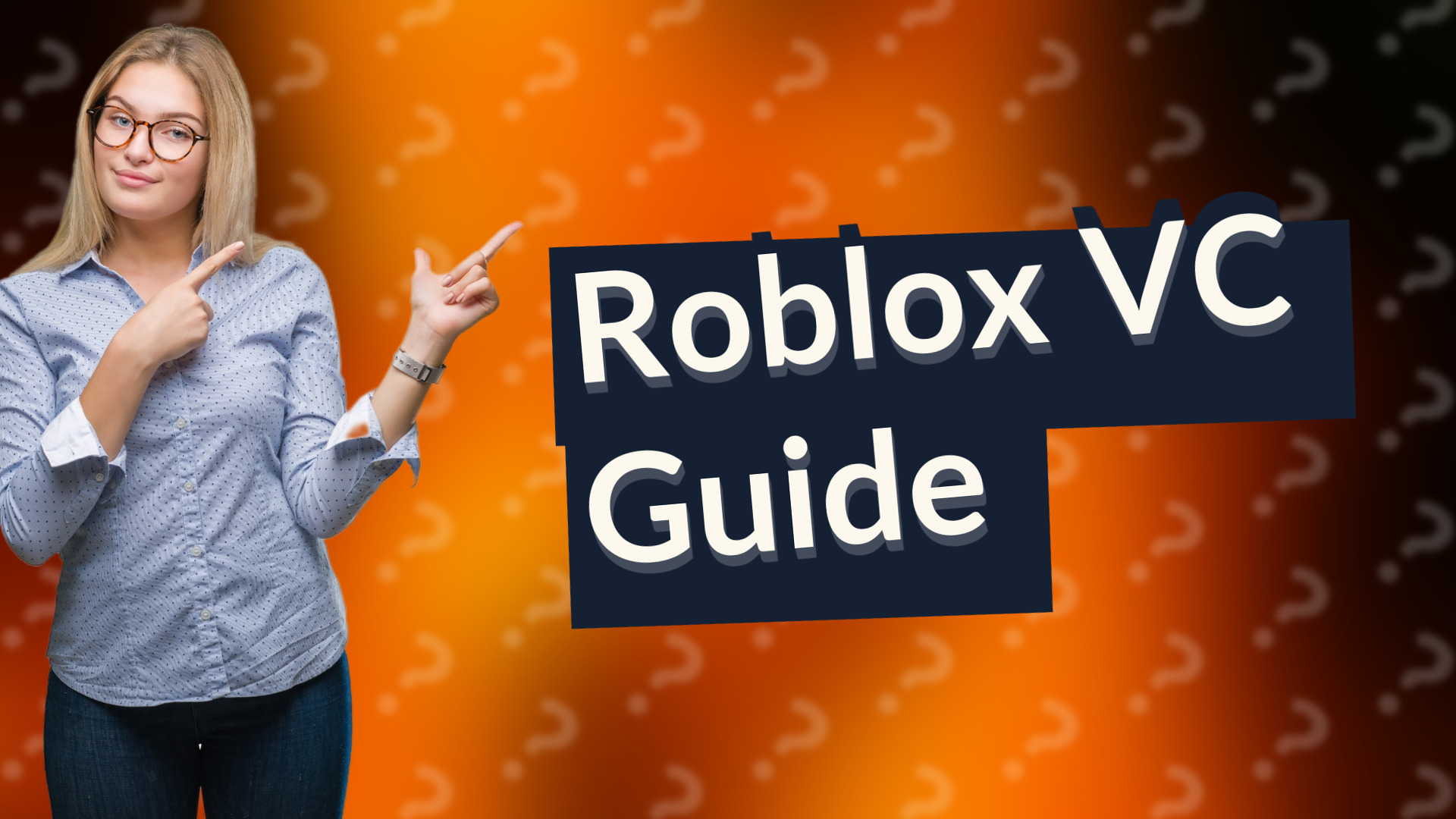 Roblox VC Guide