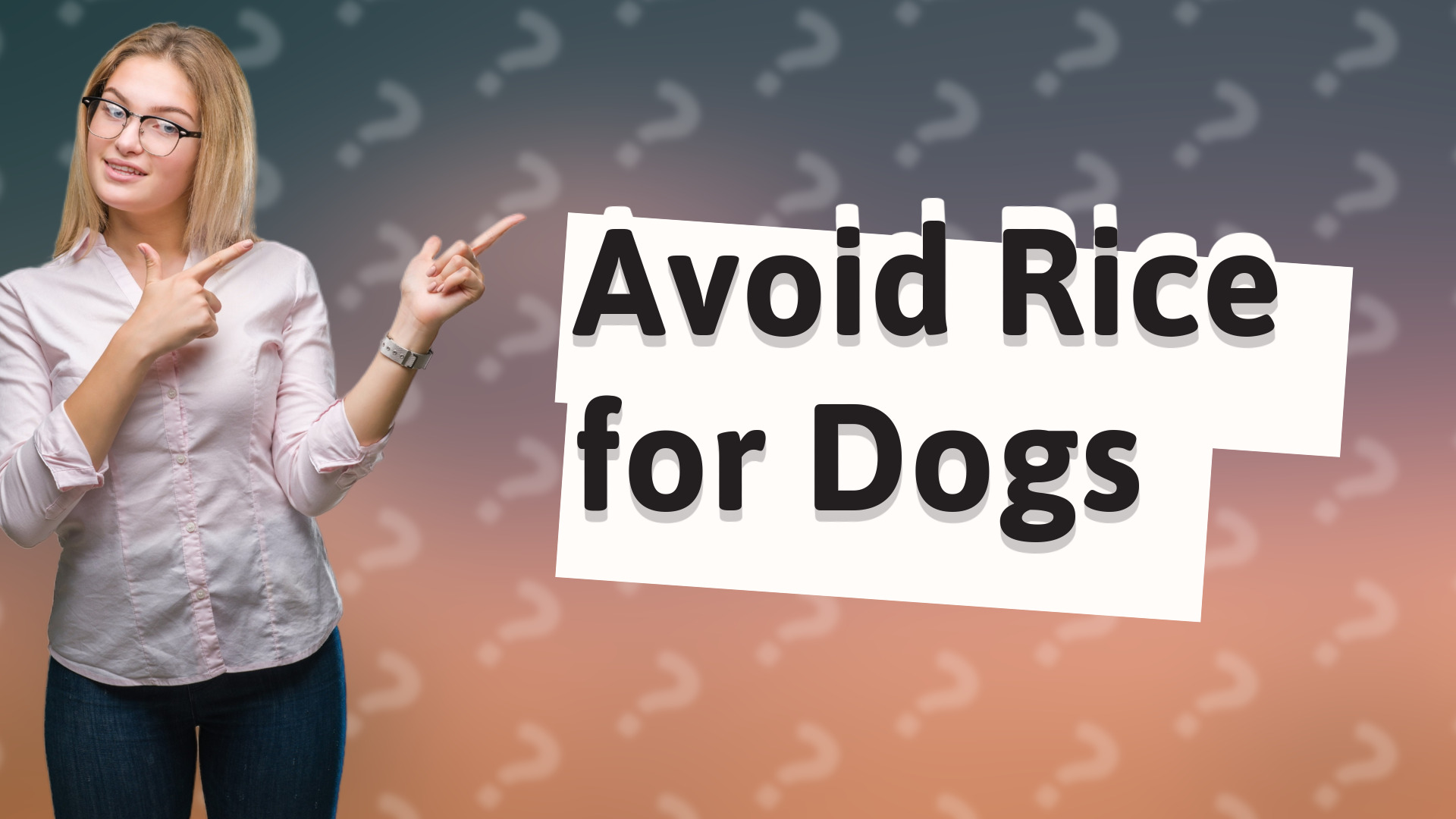 Avoid Rice for Dogs