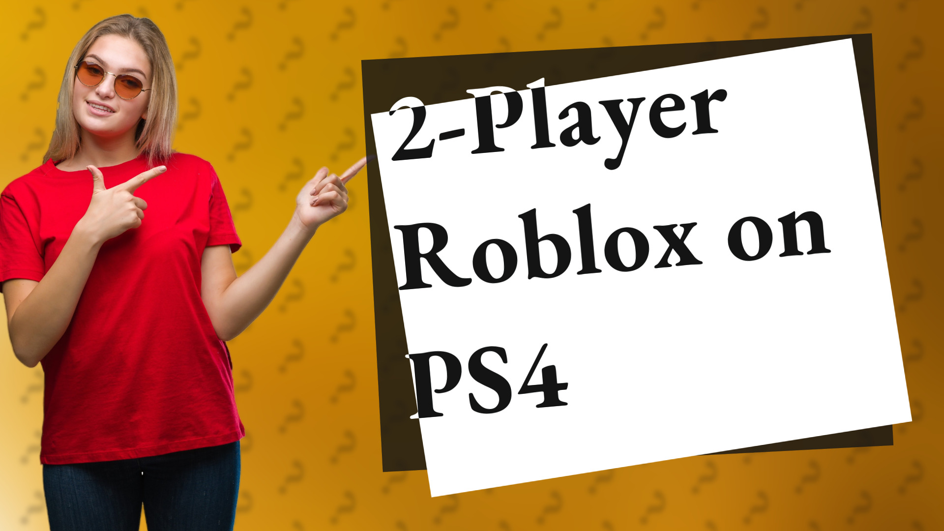 2-Player Roblox on PS4