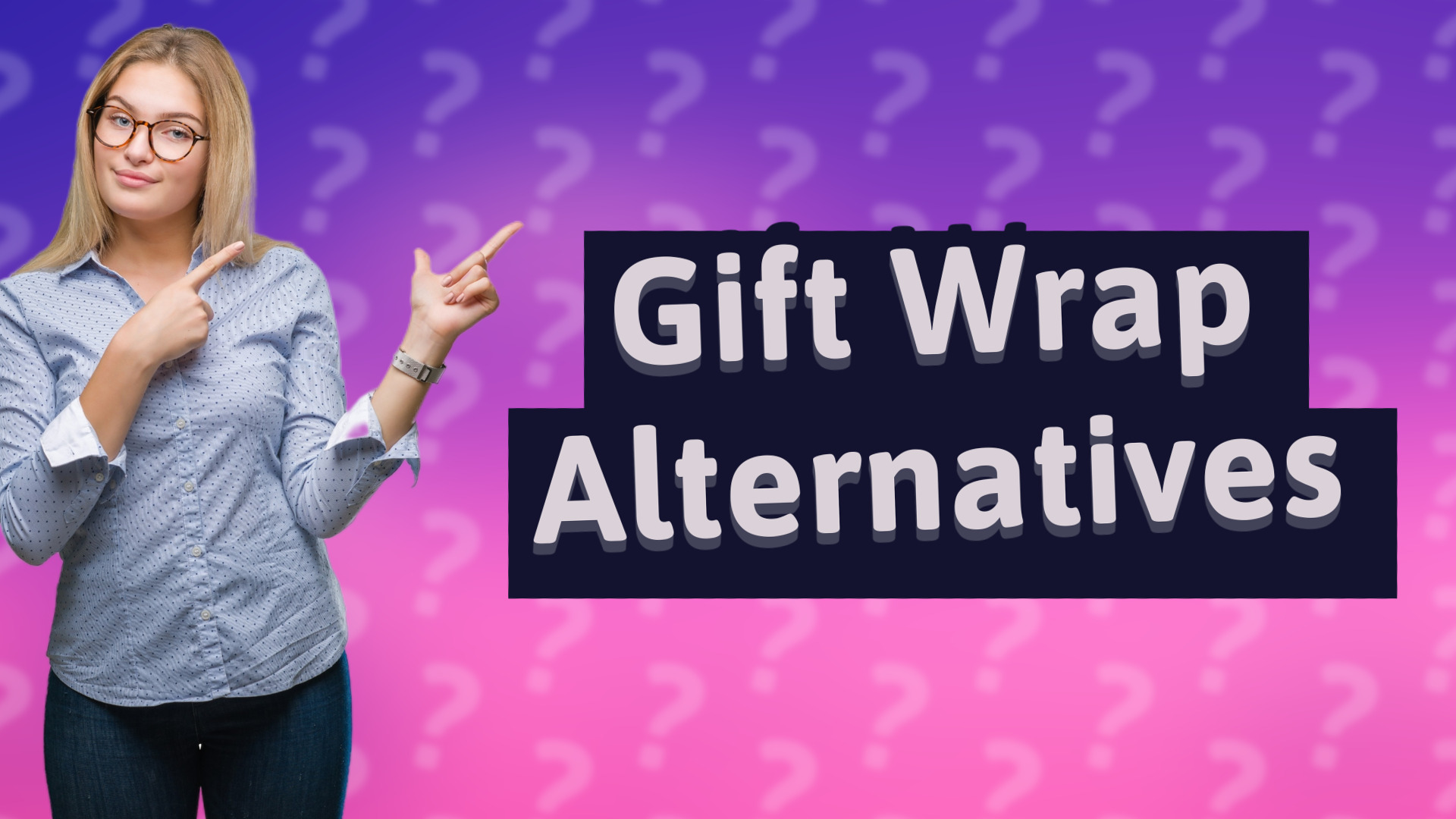 Gift Wrap Alternatives