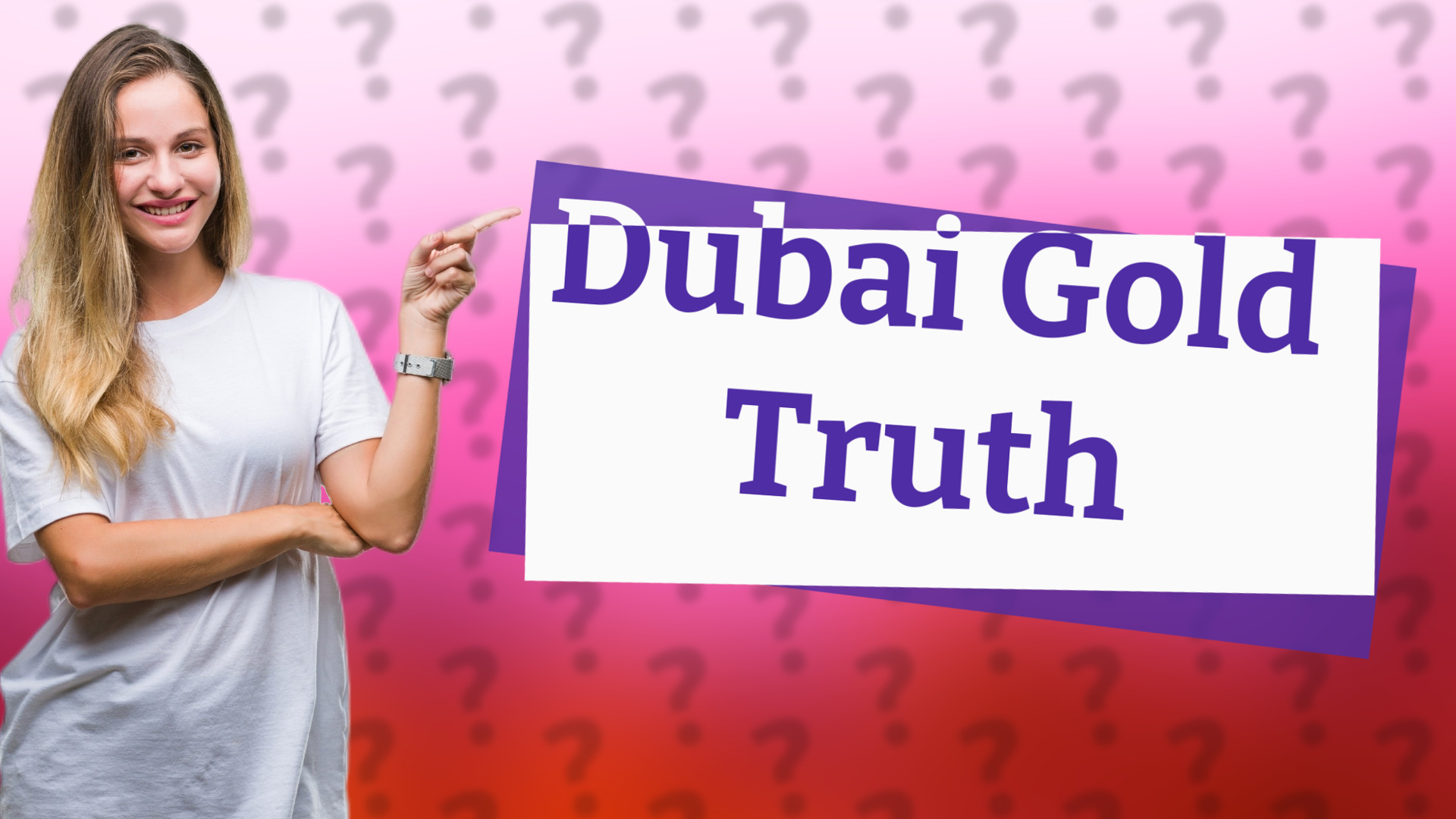 Dubai Gold Truth