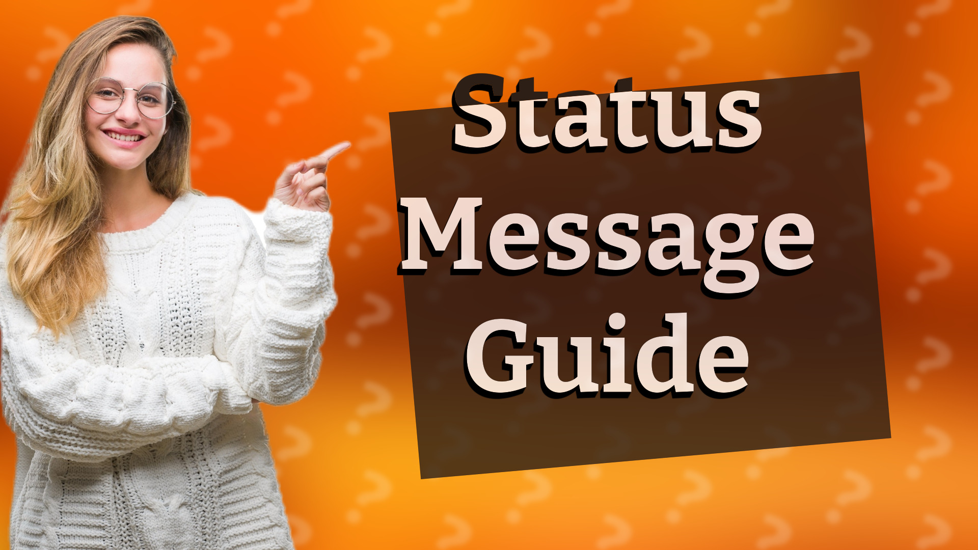 Status Message Guide