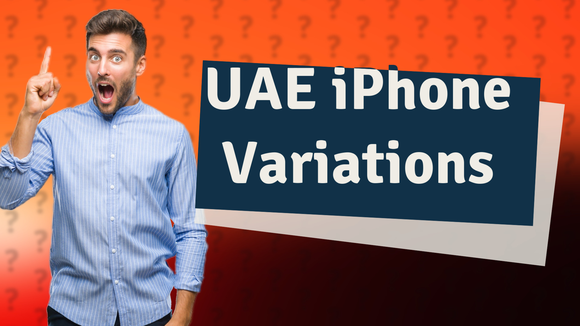 UAE iPhone Variations