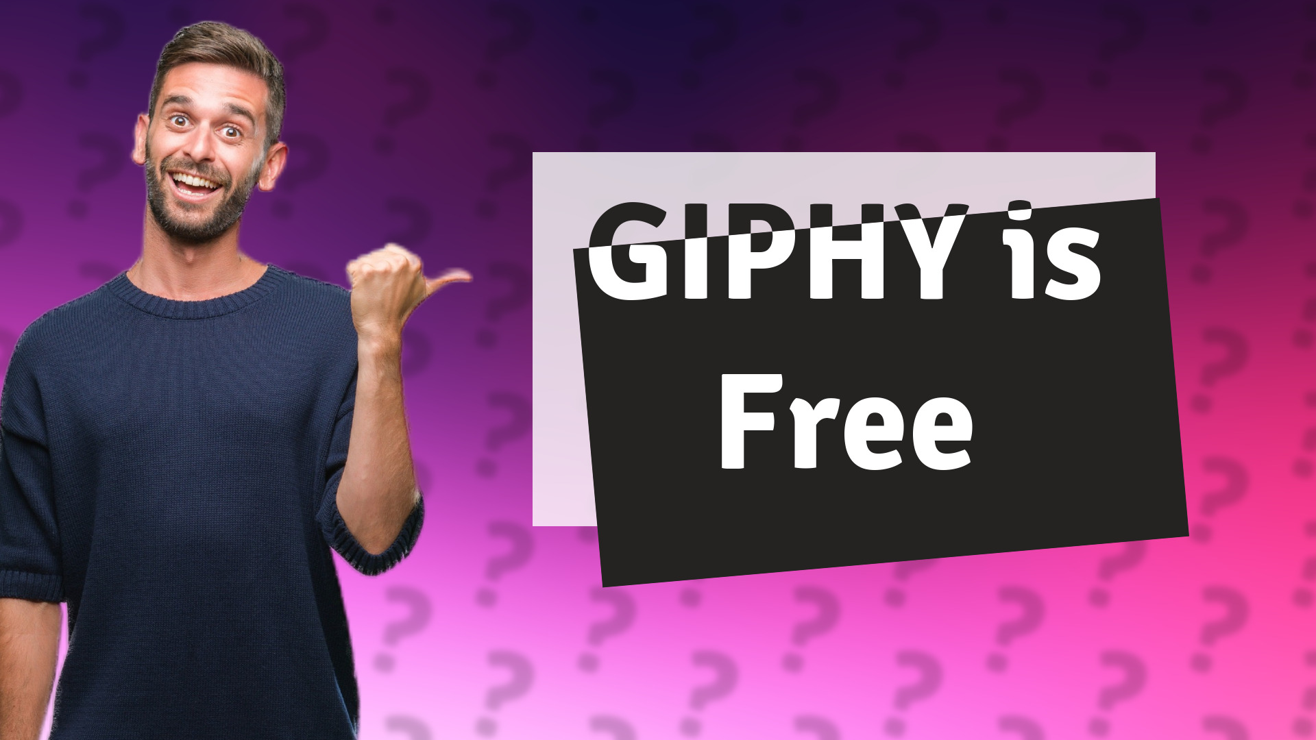 GIPHY is Free