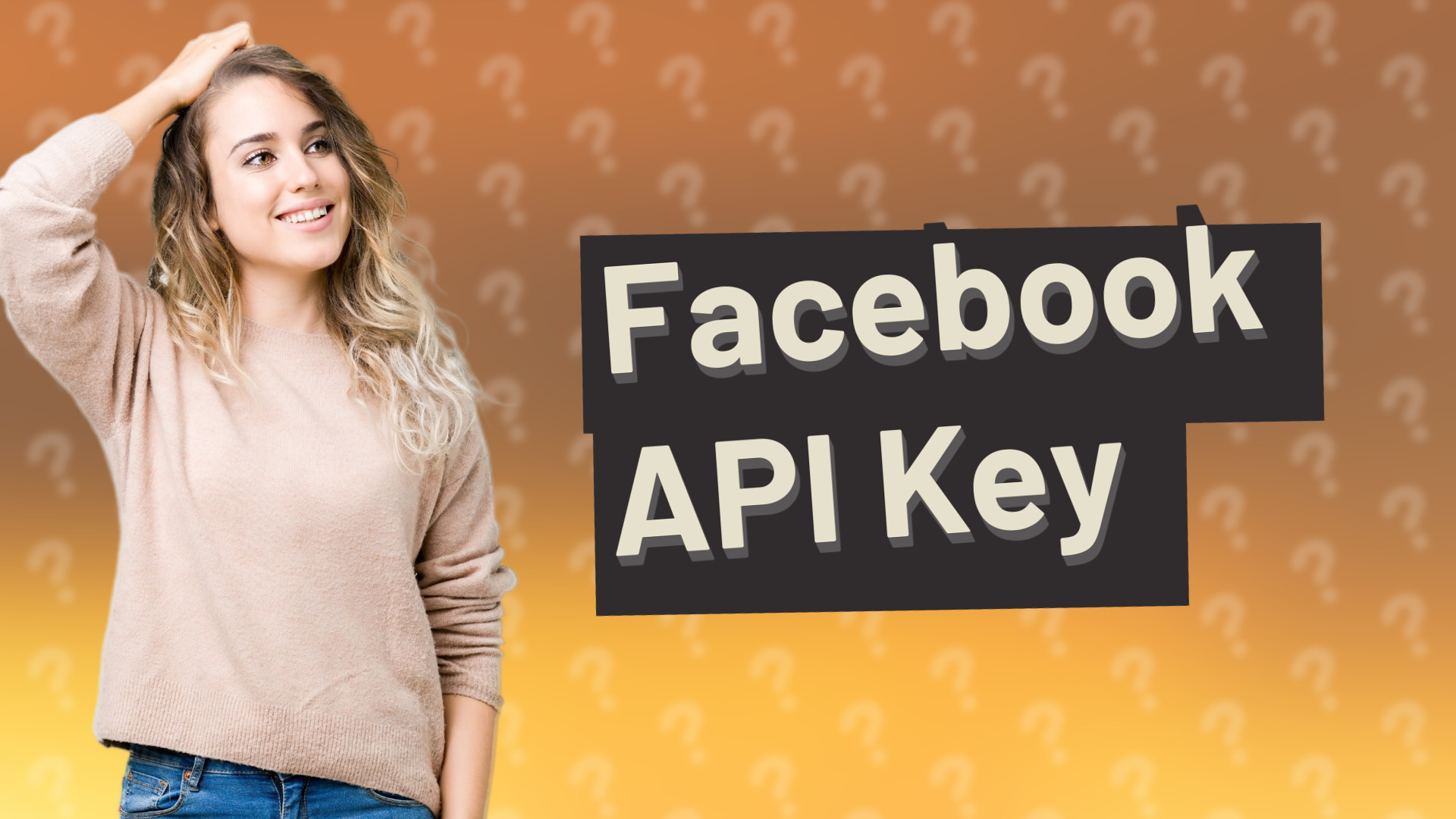 Facebook API Key