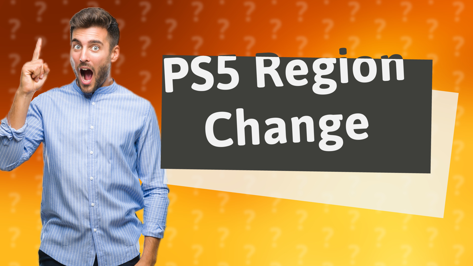 PS5 Region Change