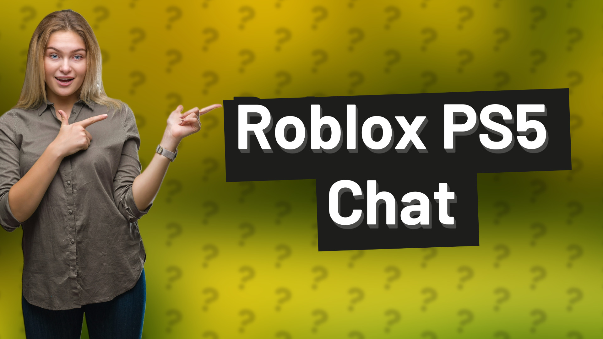 Roblox PS5 Chat