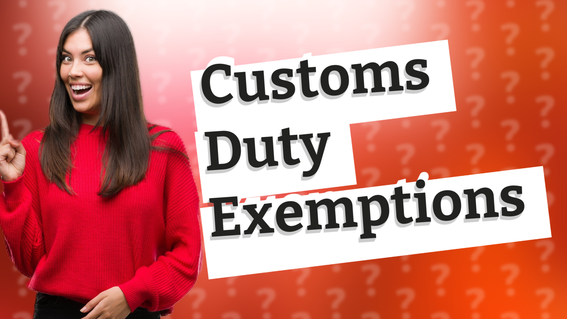 Customs Duty Exemptions