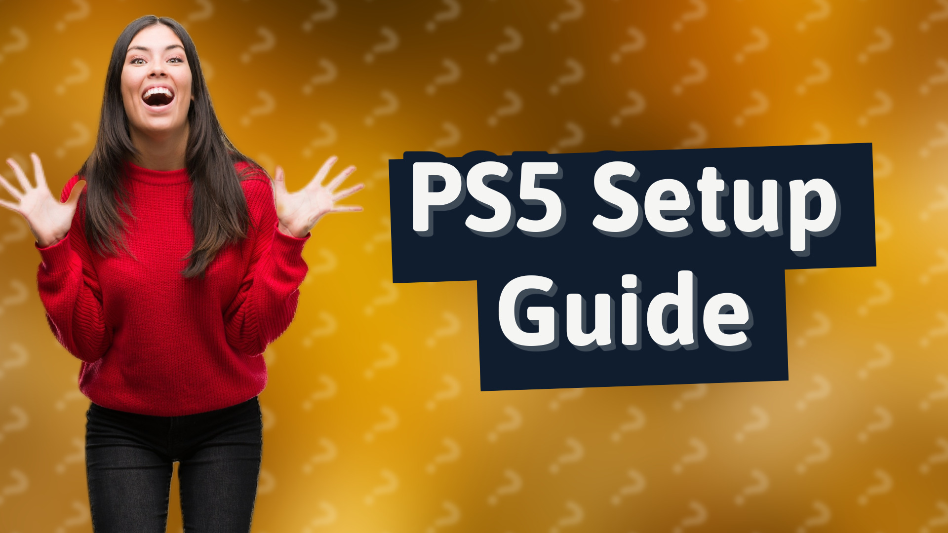 PS5 Setup Guide
