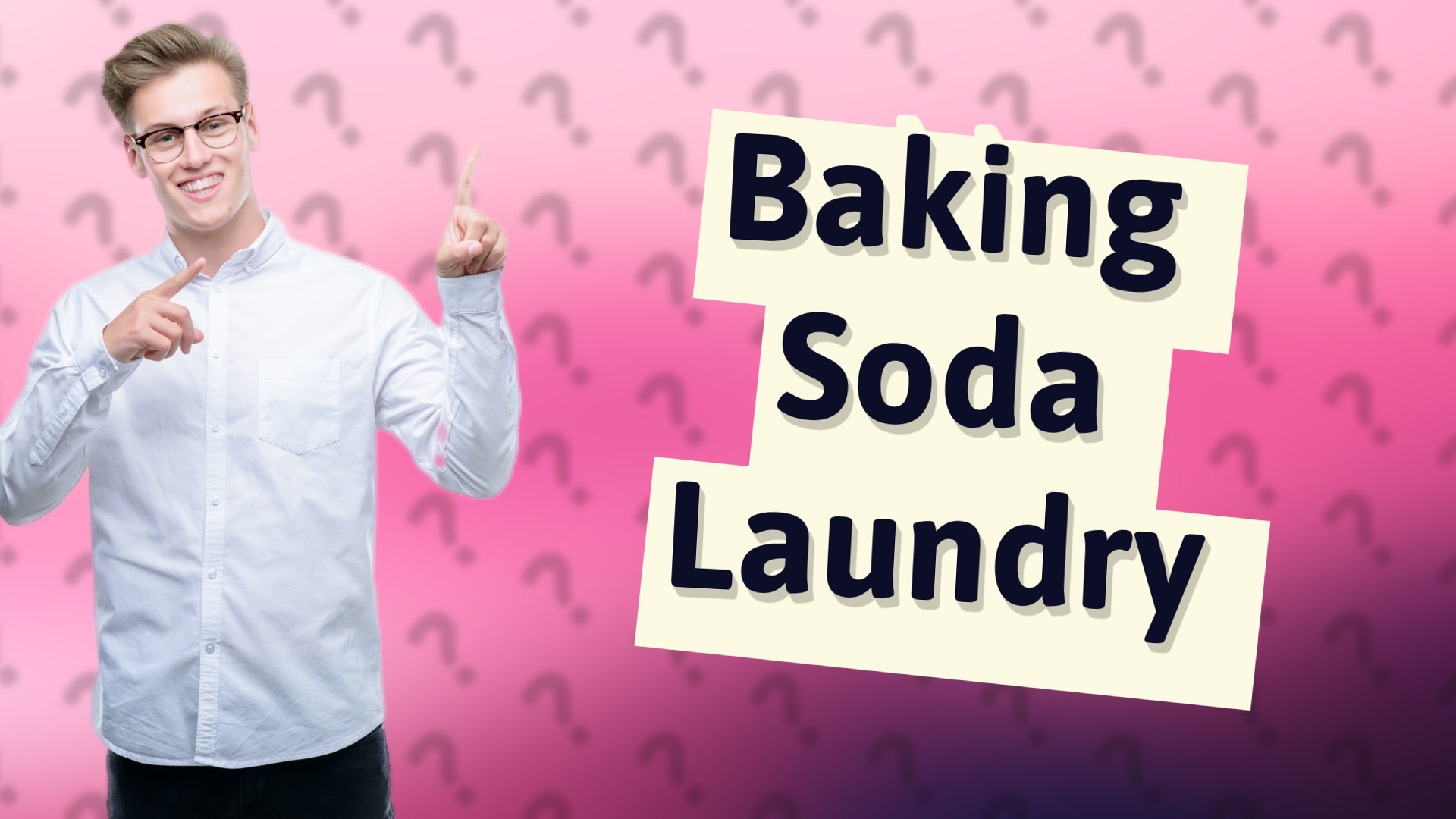 Baking Soda Laundry