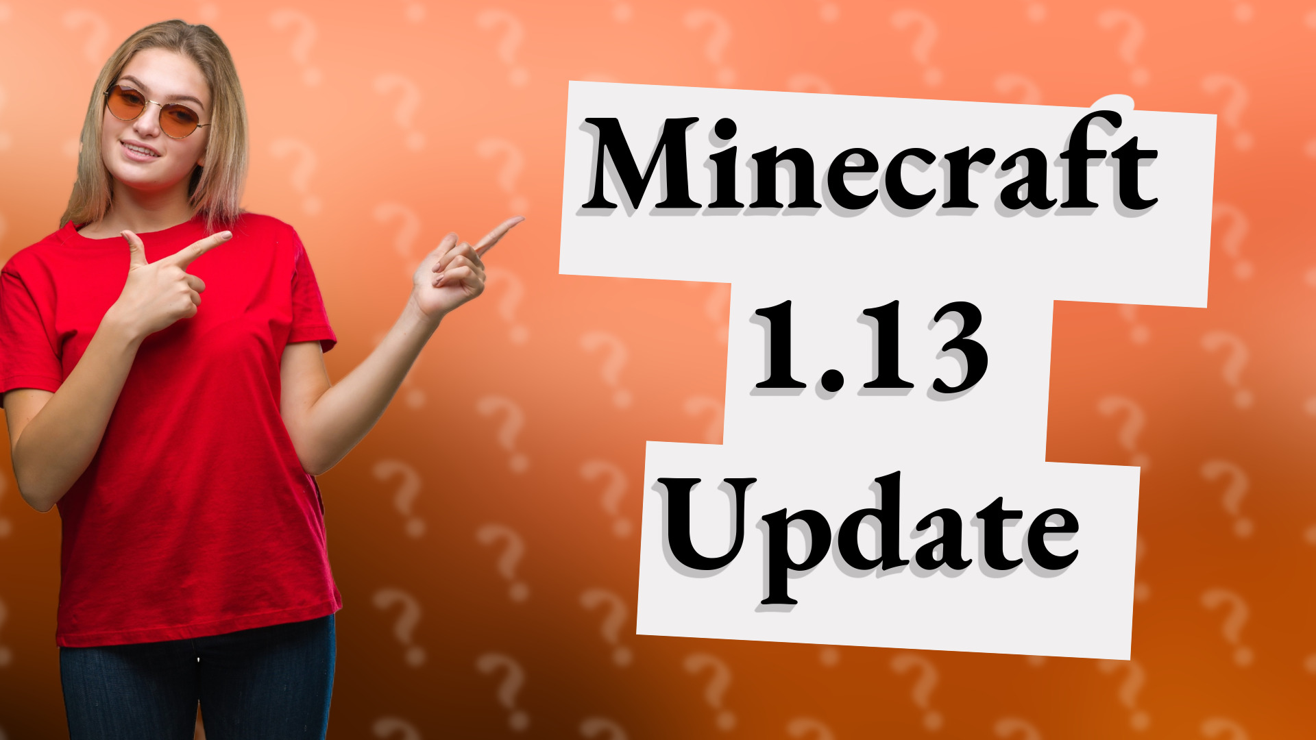 Minecraft 1.13 Update