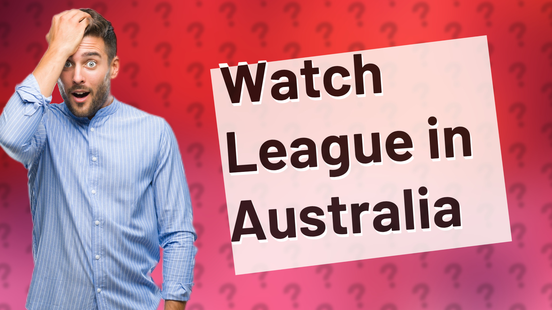 Watch League in Australia