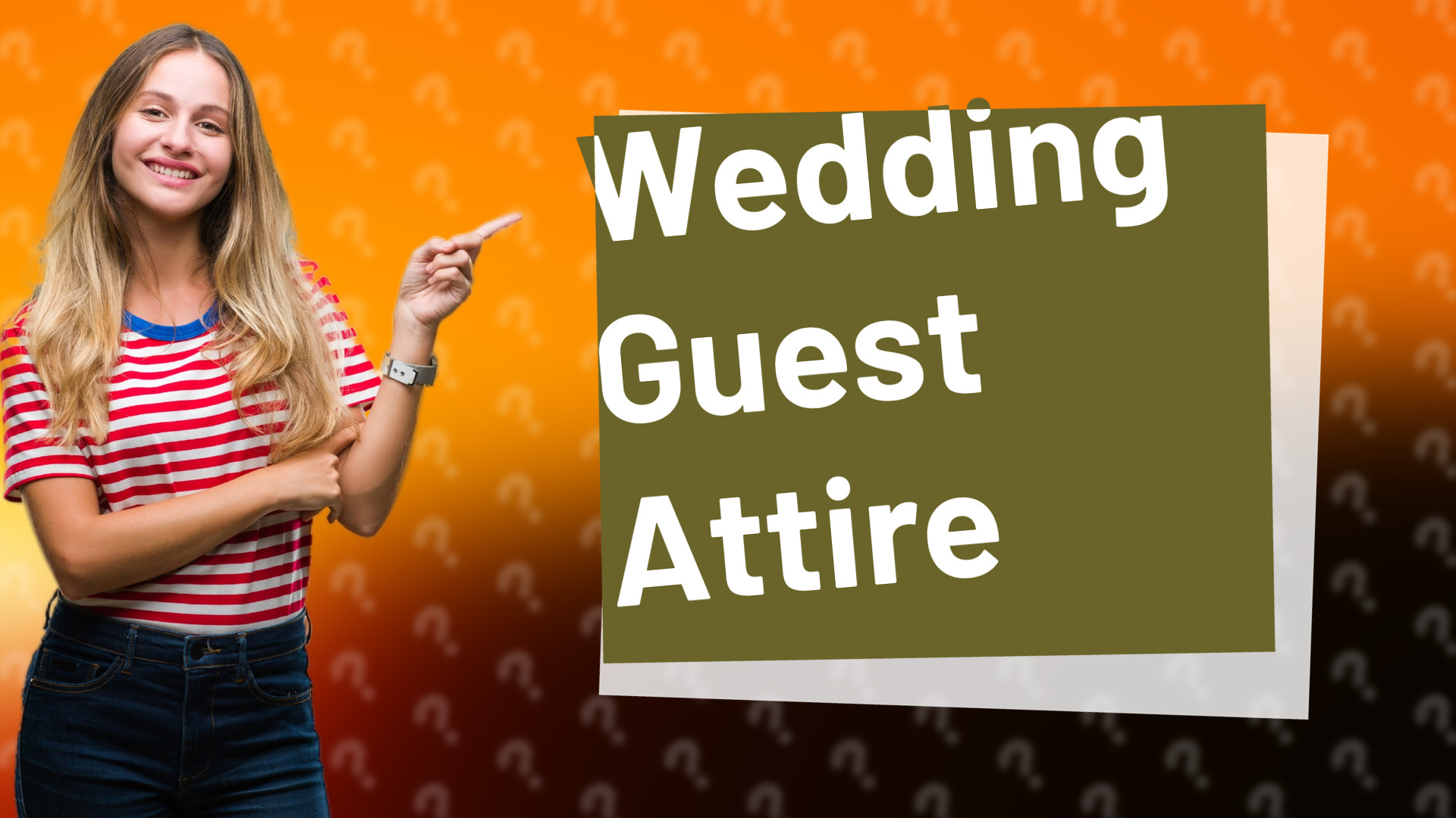 Wedding Guest Attire