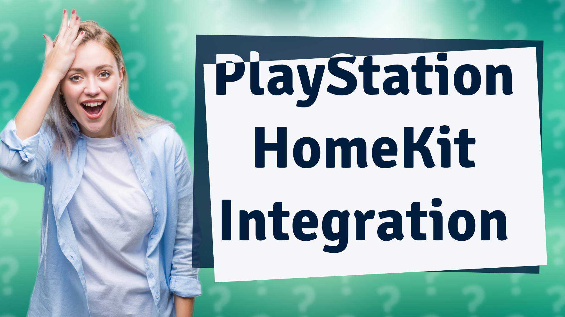 PlayStation HomeKit Integration