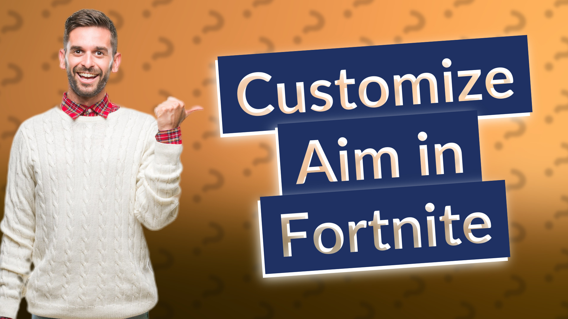 Customize Aim in Fortnite
