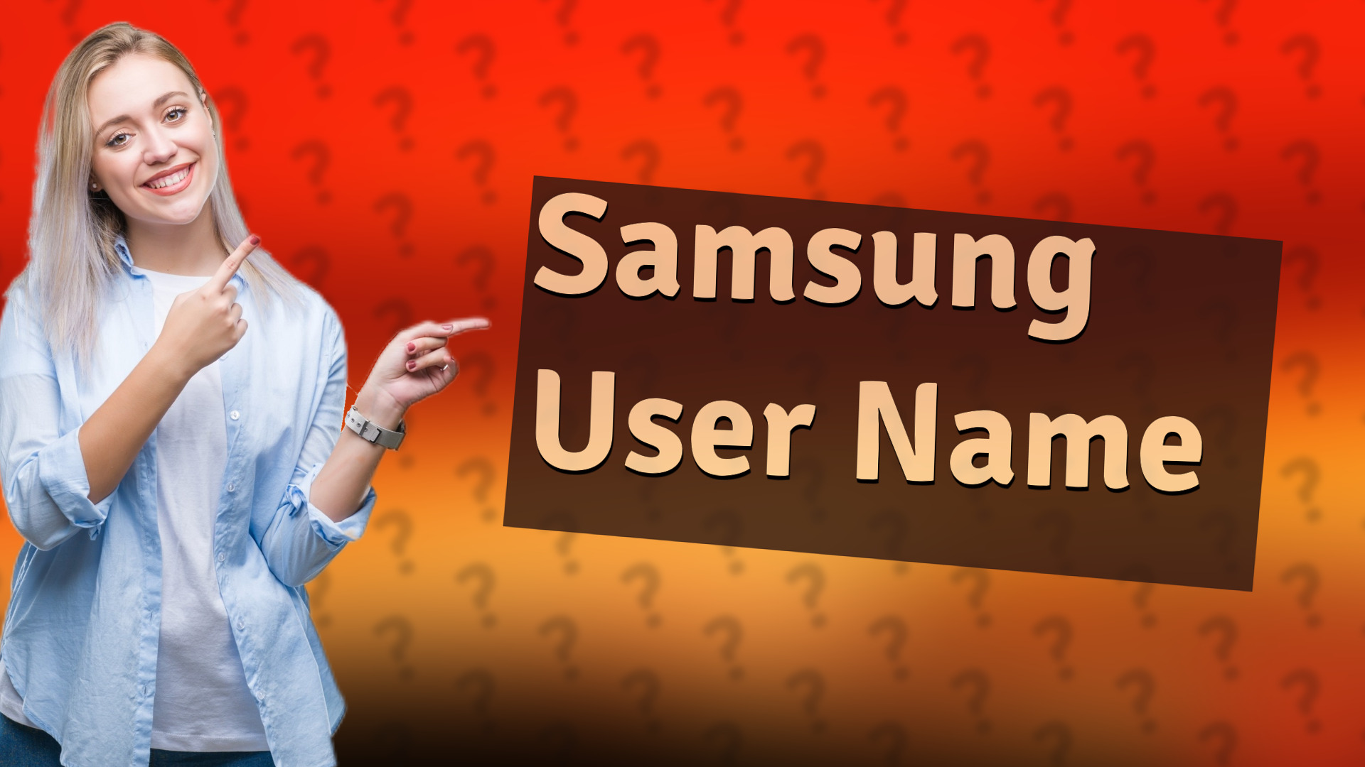 Samsung User Name