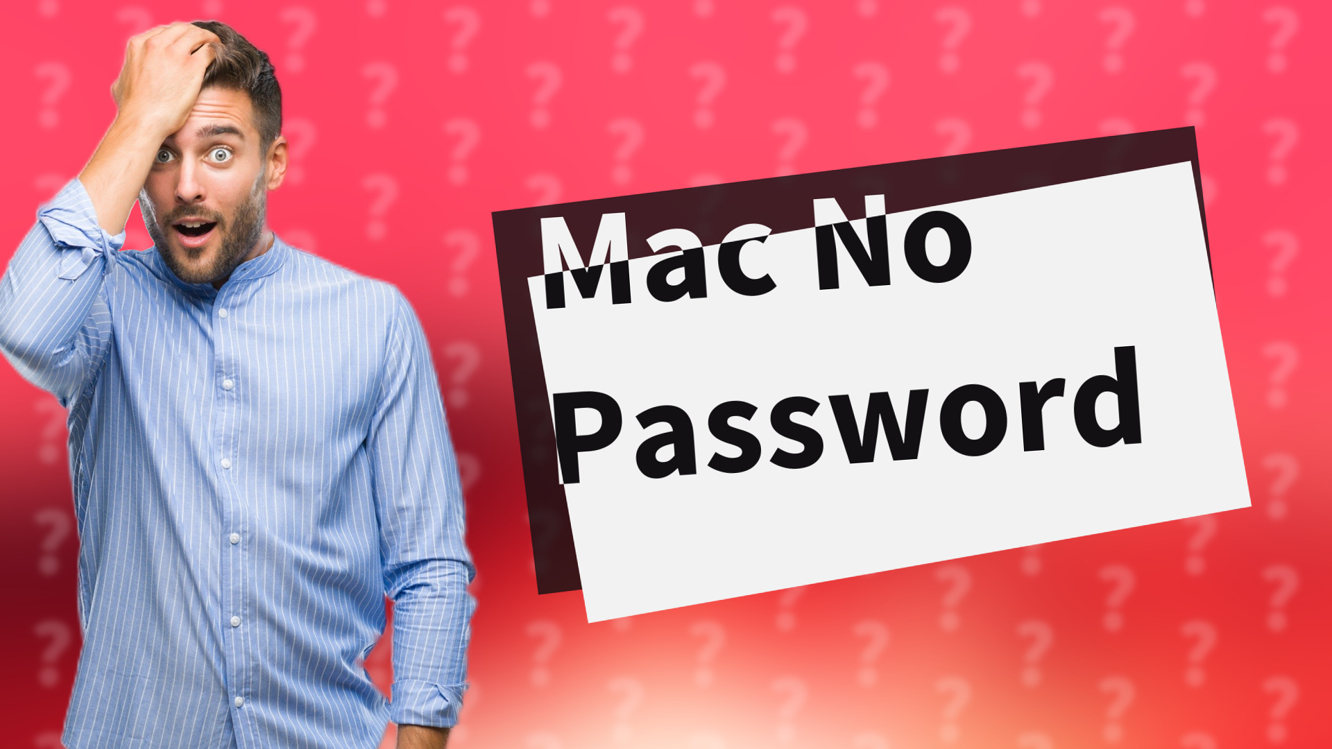 Mac No Password