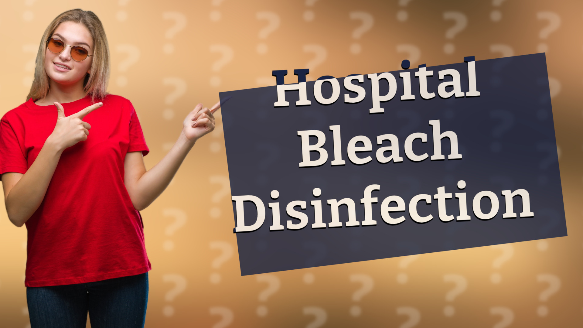 Hospital Bleach Disinfection