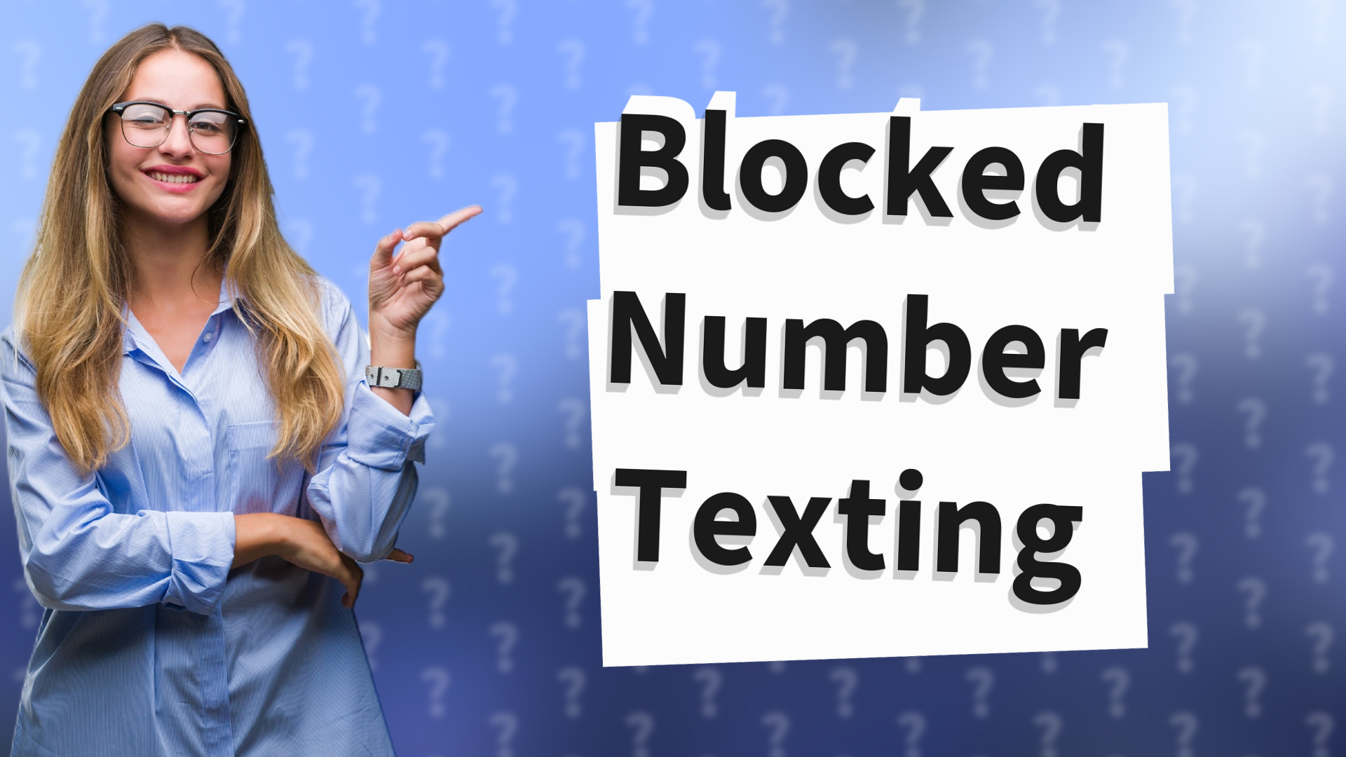 Blocked Number Texting
