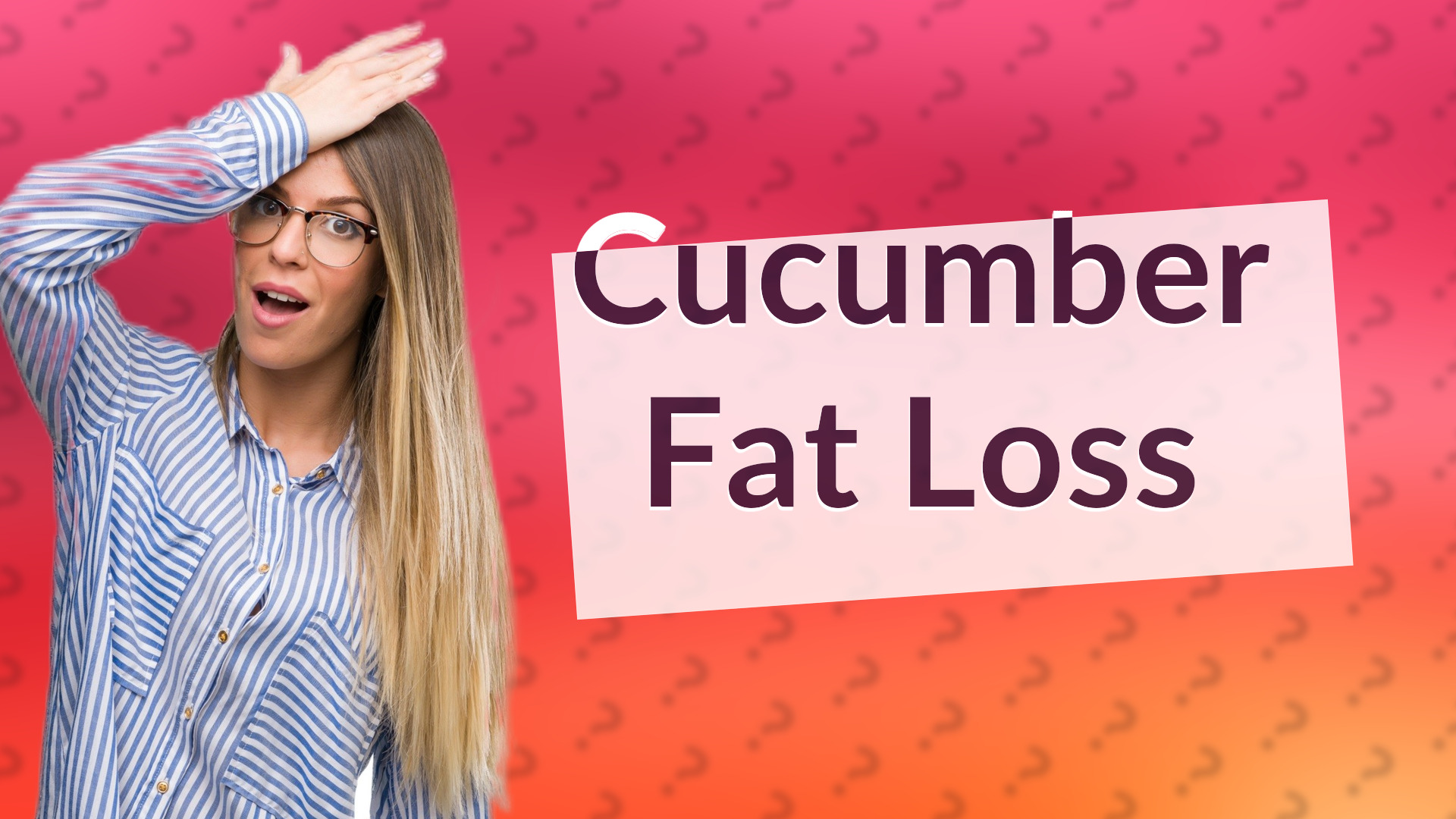 Cucumber Fat Loss