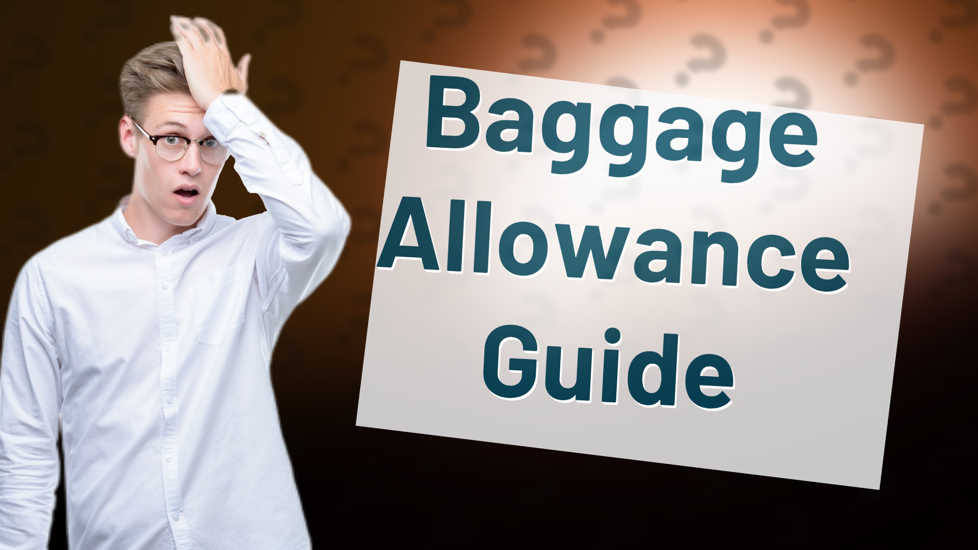 Baggage Allowance Guide