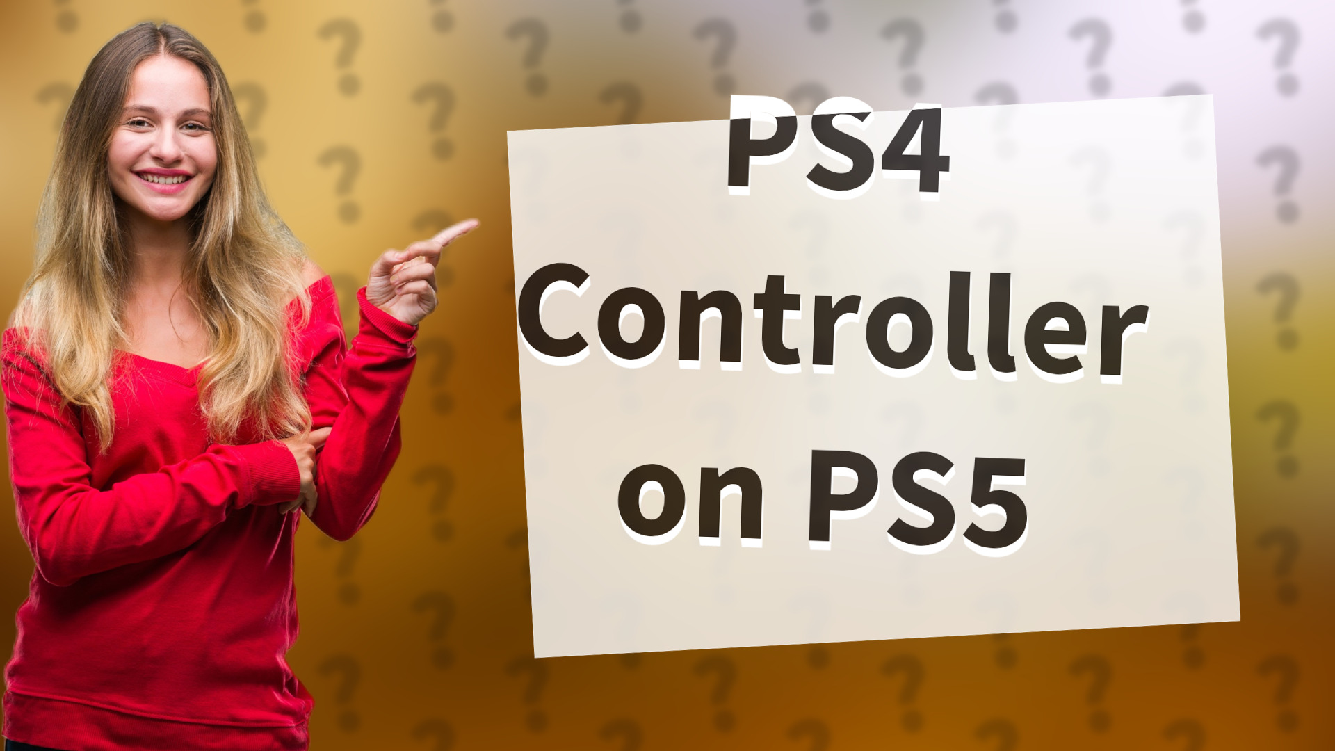 PS4 Controller on PS5