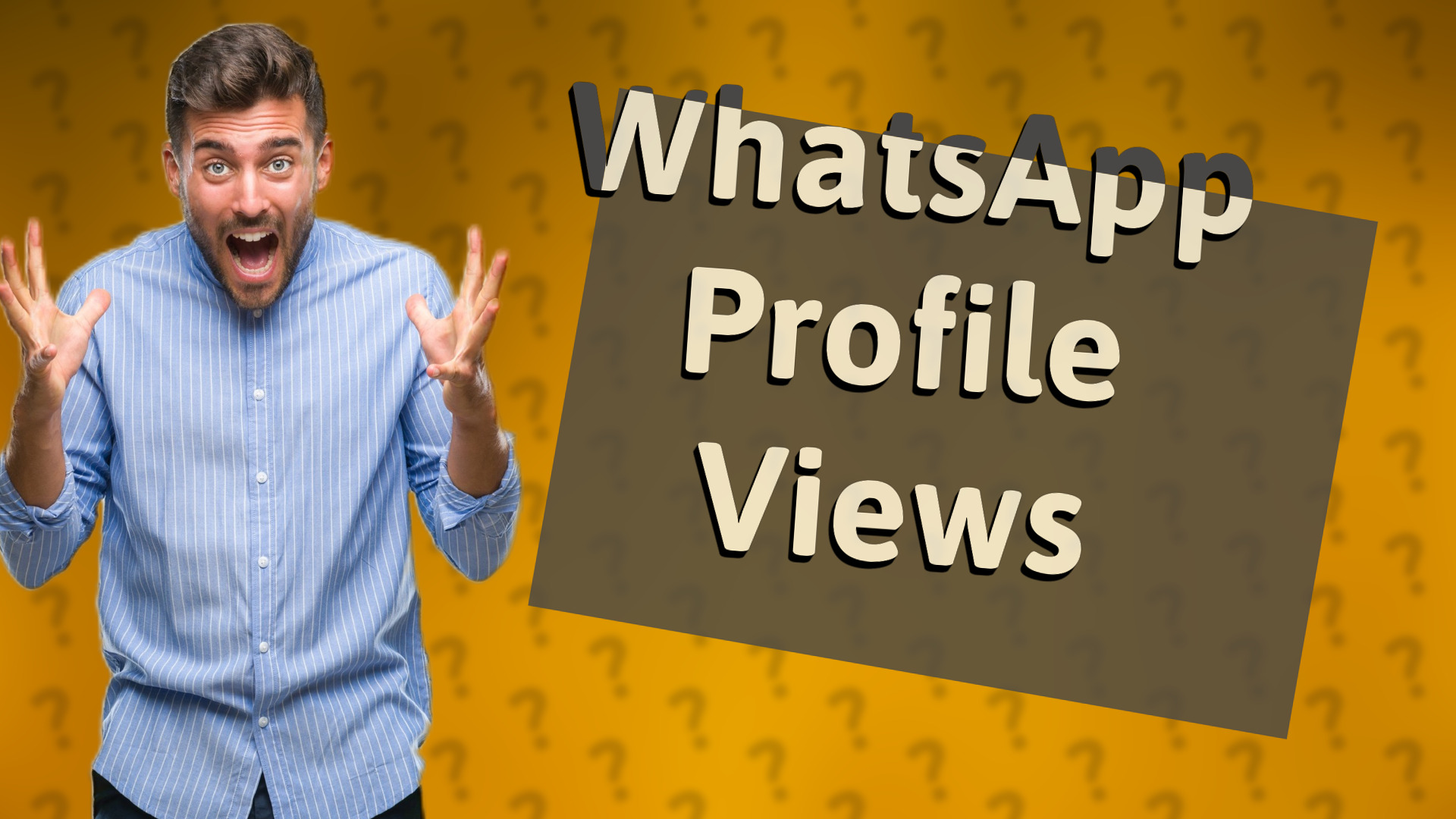 WhatsApp Profile Views