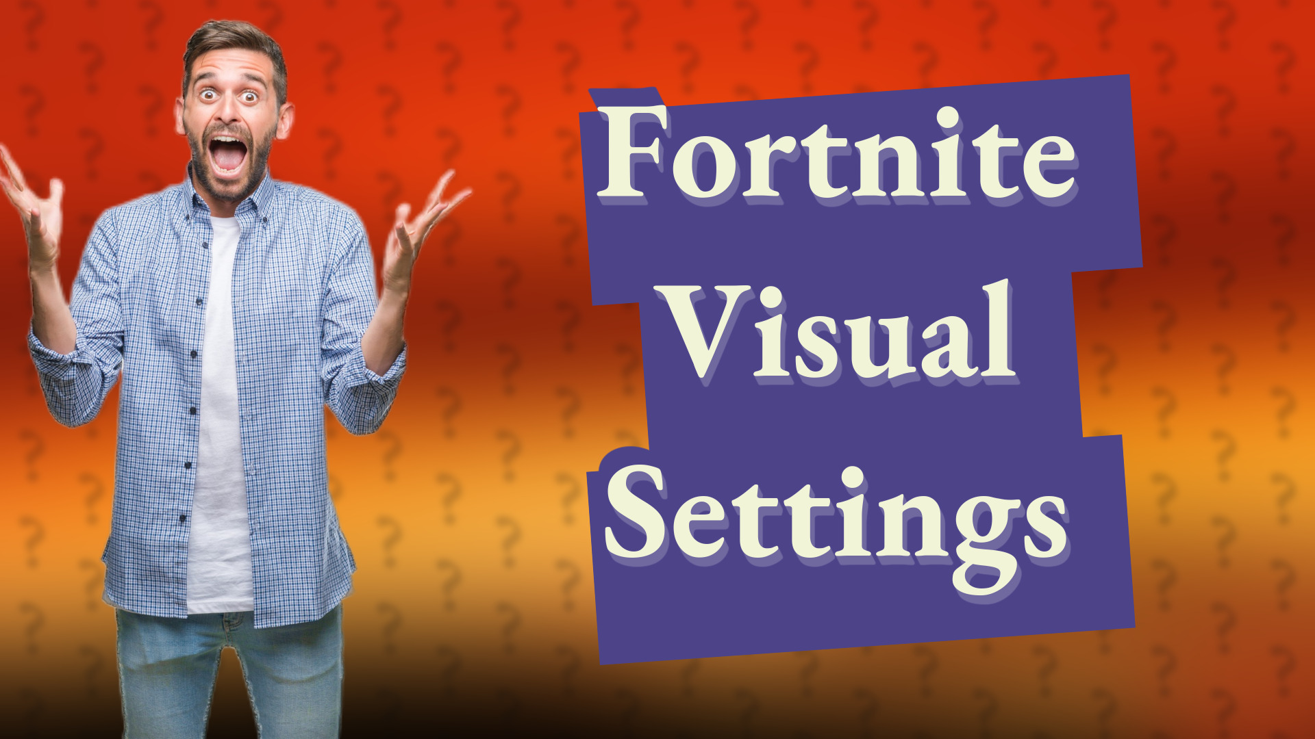 Fortnite Visual Settings