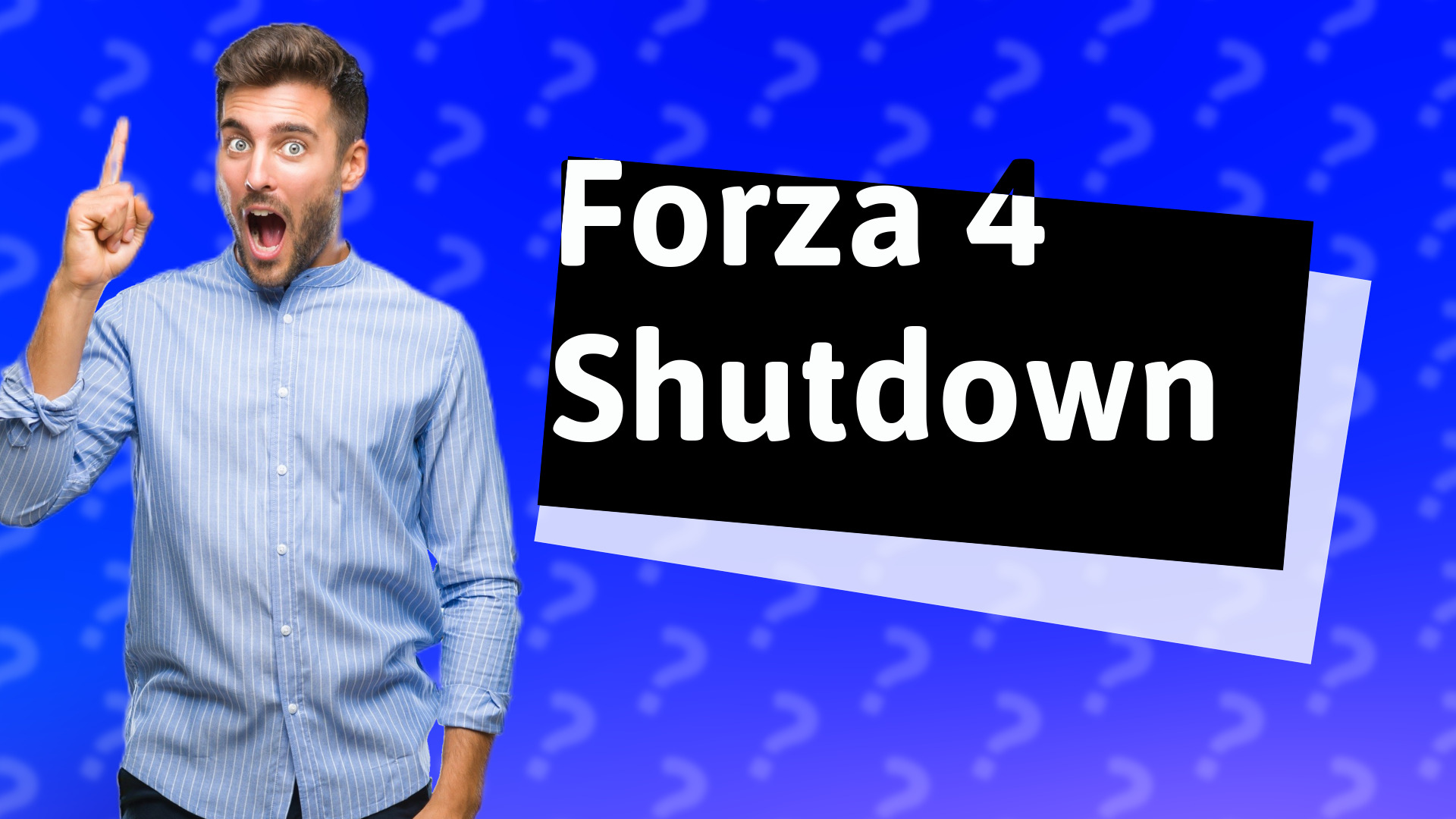 Forza 4 Shutdown