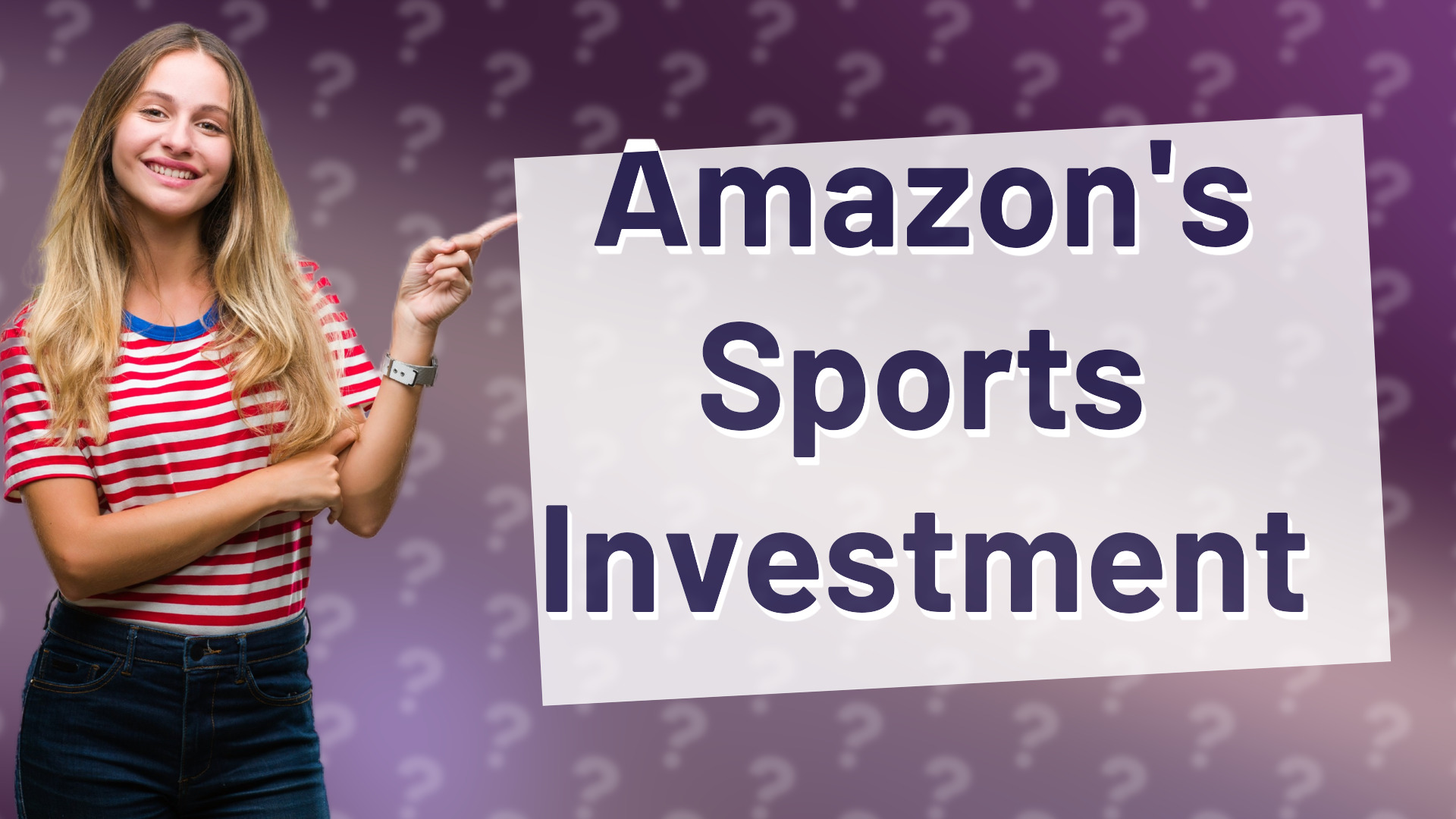Amazon's Sports Investment