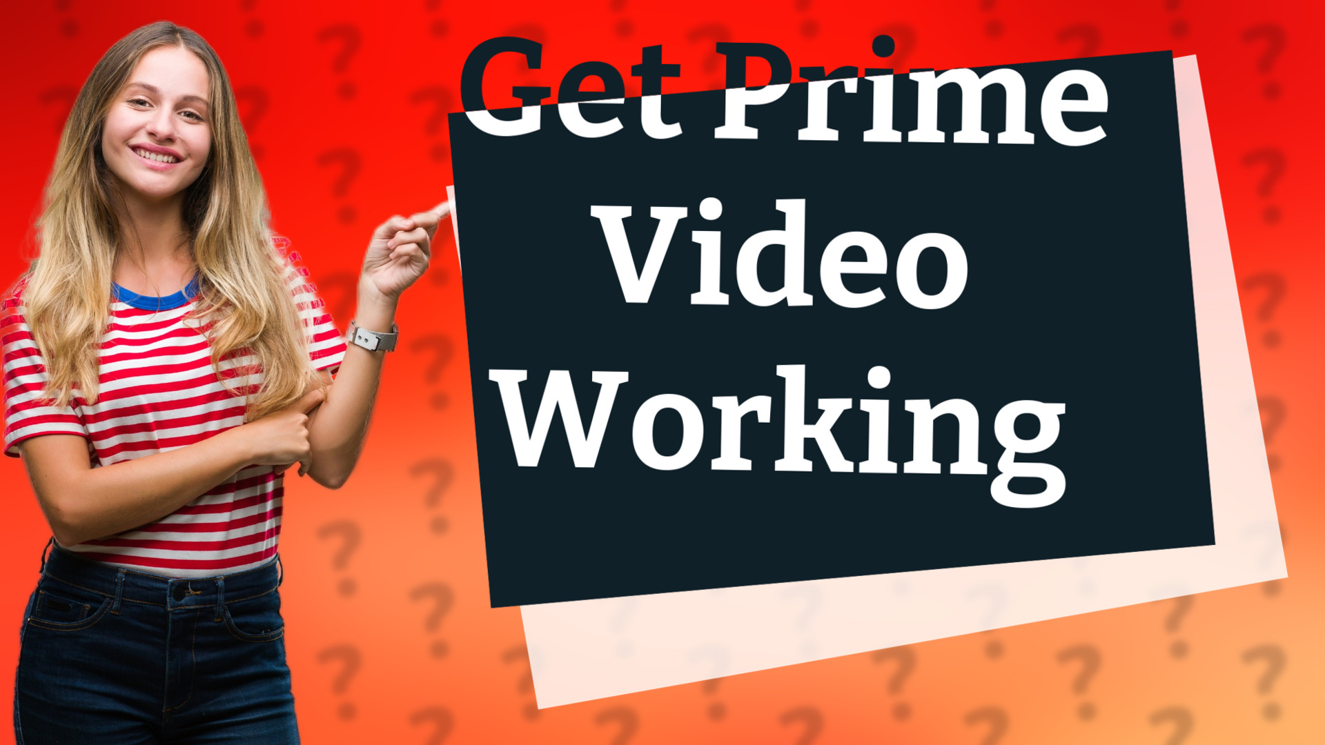 Get Prime Video Working