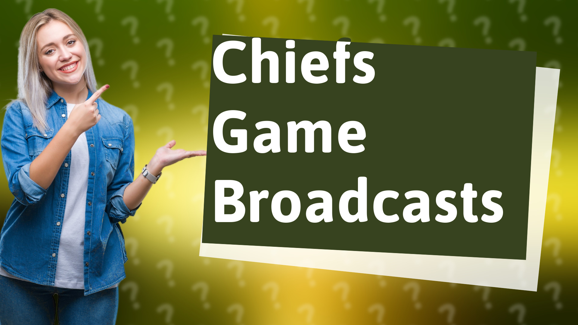 Chiefs Game Broadcasts