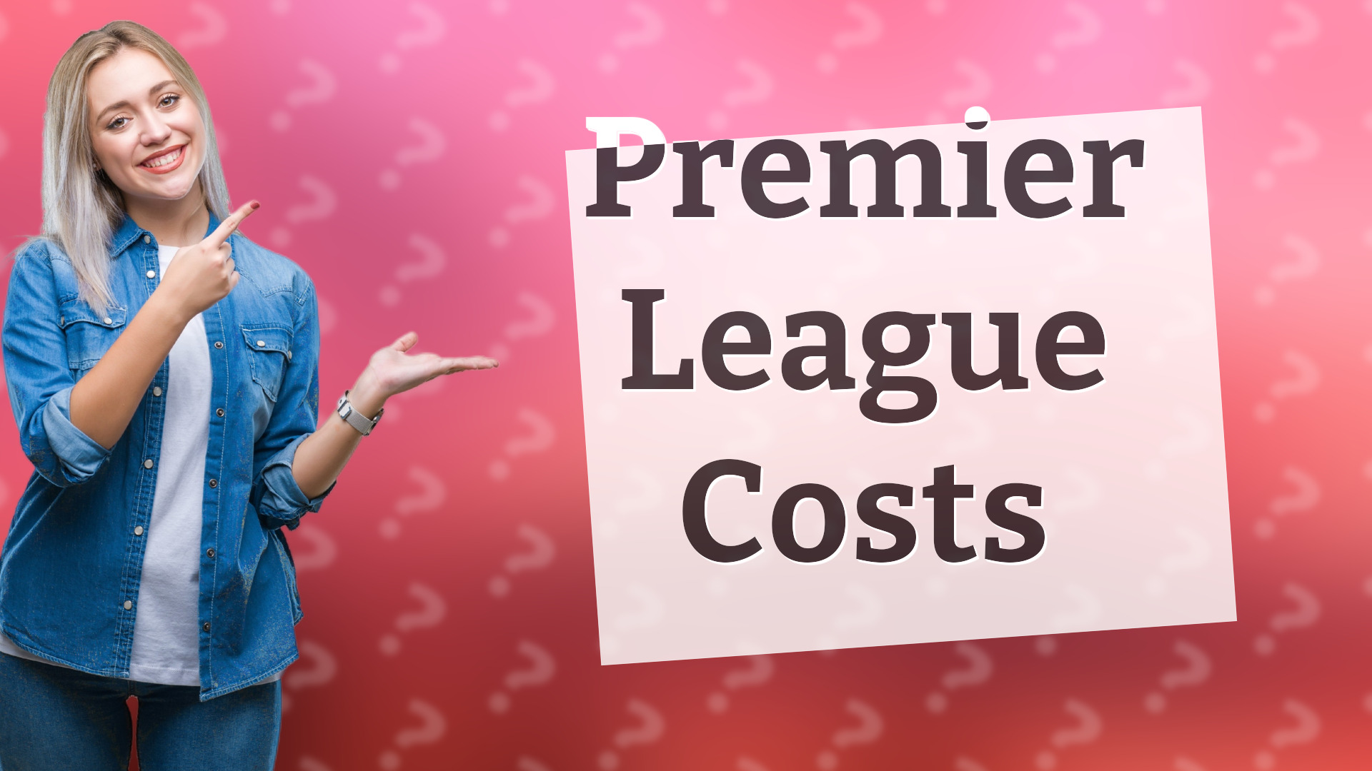 Premier League Costs